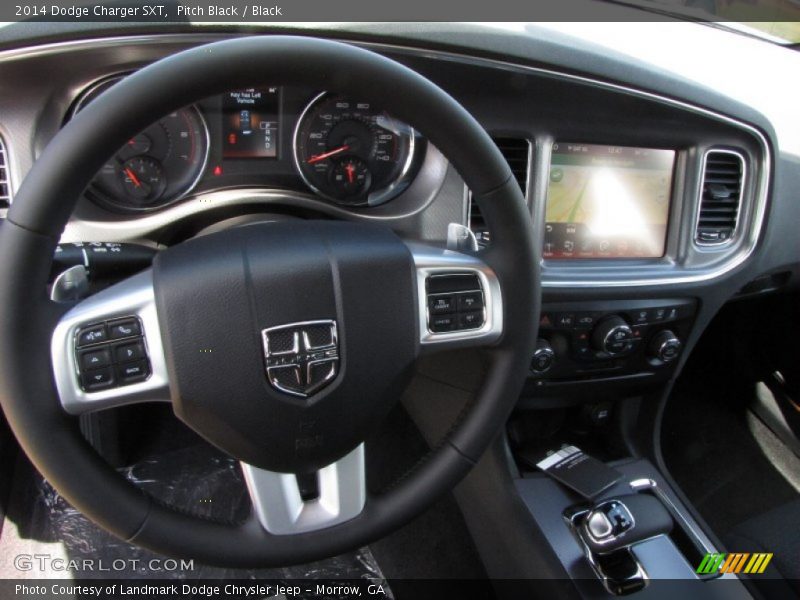 Pitch Black / Black 2014 Dodge Charger SXT