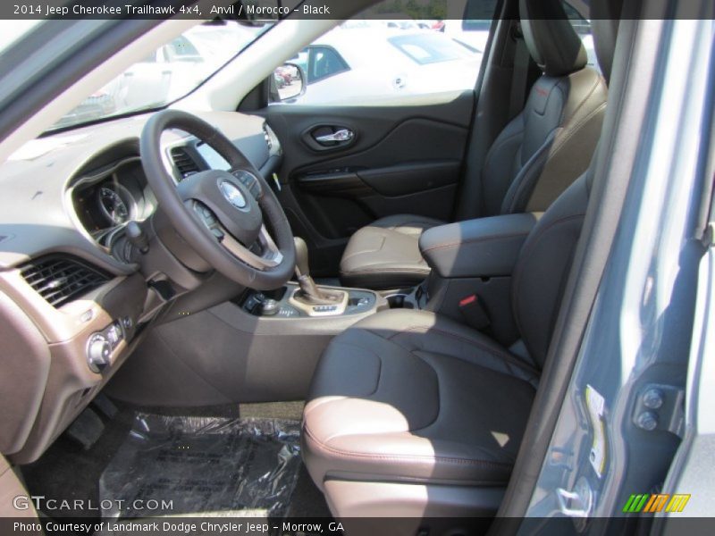 Anvil / Morocco - Black 2014 Jeep Cherokee Trailhawk 4x4