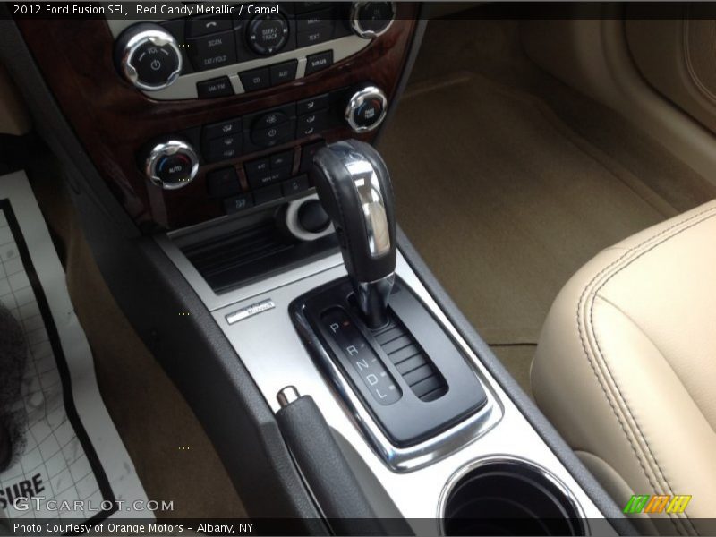 Red Candy Metallic / Camel 2012 Ford Fusion SEL