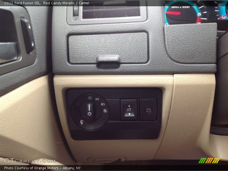 Red Candy Metallic / Camel 2012 Ford Fusion SEL