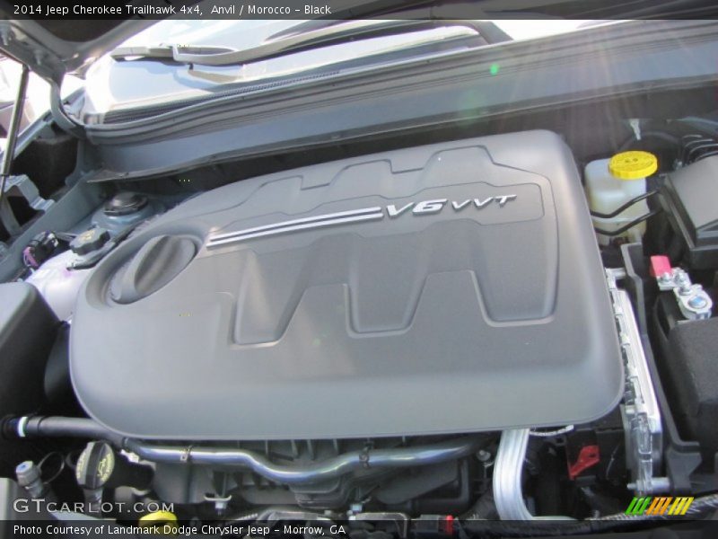 Anvil / Morocco - Black 2014 Jeep Cherokee Trailhawk 4x4