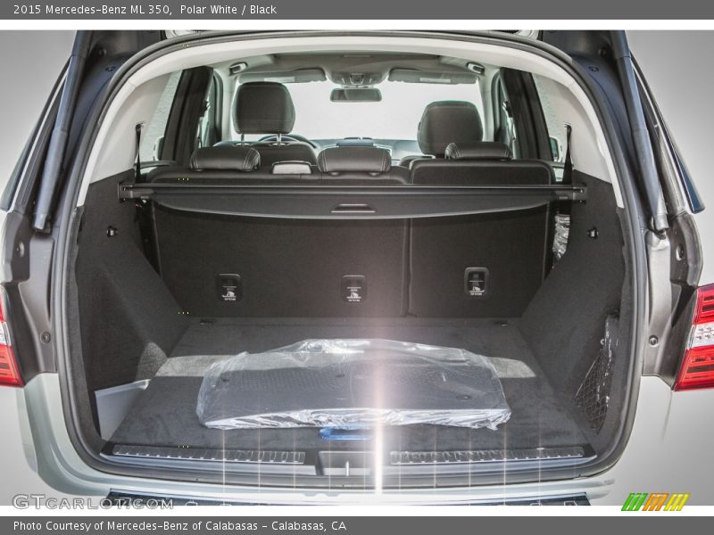 Polar White / Black 2015 Mercedes-Benz ML 350