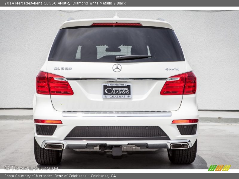 Diamond White Metallic / Black 2014 Mercedes-Benz GL 550 4Matic