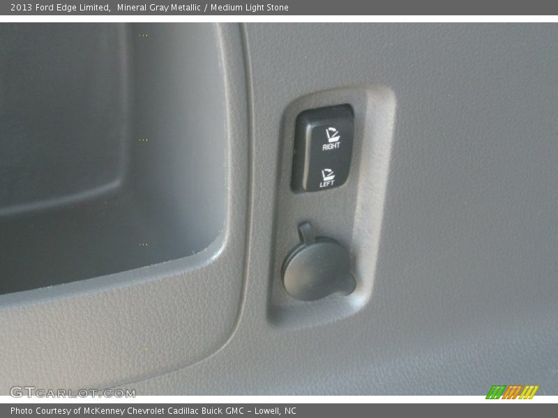 Mineral Gray Metallic / Medium Light Stone 2013 Ford Edge Limited