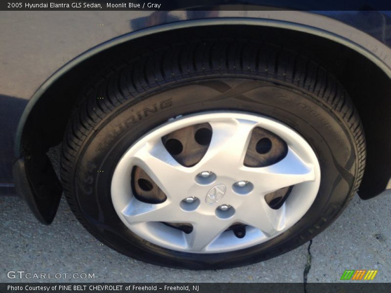 Moonlit Blue / Gray 2005 Hyundai Elantra GLS Sedan