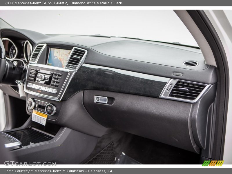Diamond White Metallic / Black 2014 Mercedes-Benz GL 550 4Matic