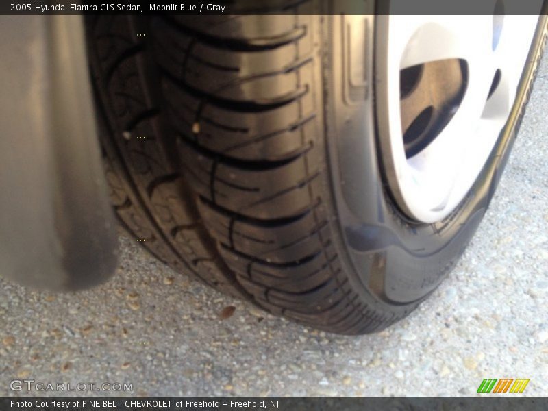 Moonlit Blue / Gray 2005 Hyundai Elantra GLS Sedan