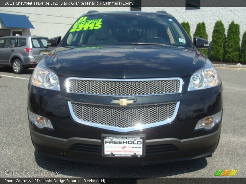 Black Granite Metallic / Cashmere/Ebony 2011 Chevrolet Traverse LTZ