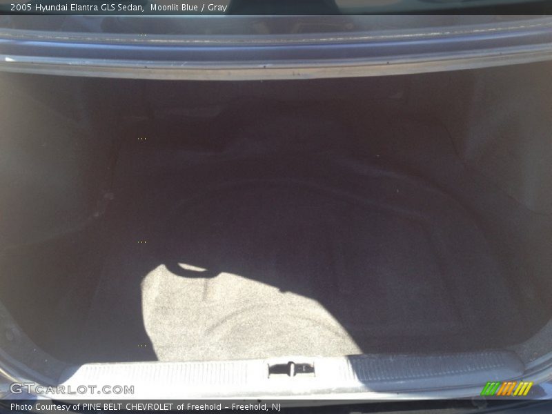 Moonlit Blue / Gray 2005 Hyundai Elantra GLS Sedan