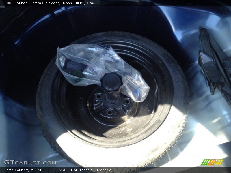 Moonlit Blue / Gray 2005 Hyundai Elantra GLS Sedan