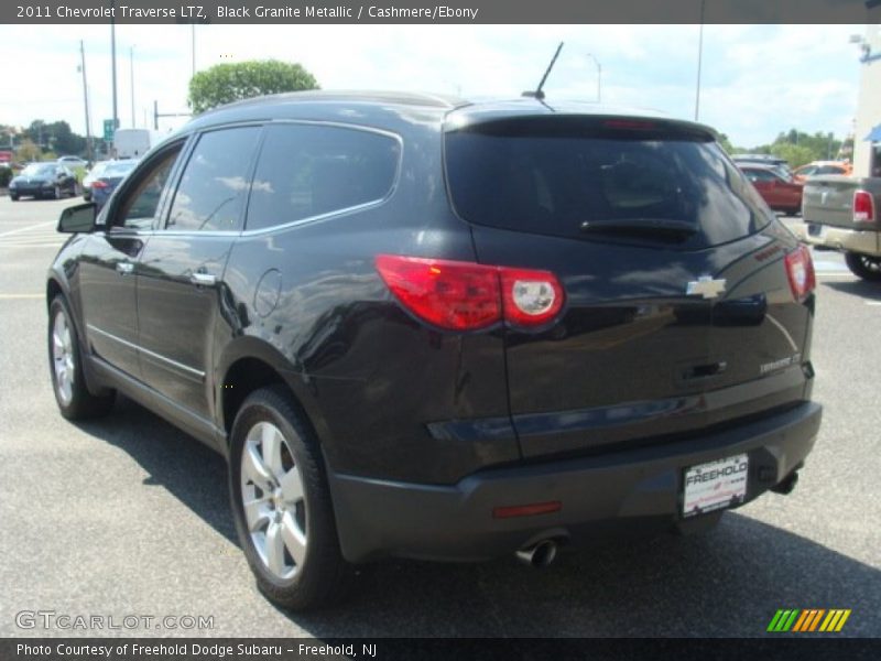 Black Granite Metallic / Cashmere/Ebony 2011 Chevrolet Traverse LTZ