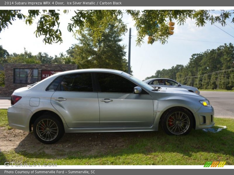 Ice Silver Metallic / Carbon Black 2014 Subaru Impreza WRX 4 Door