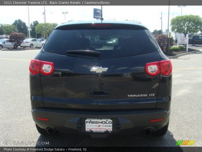 Black Granite Metallic / Cashmere/Ebony 2011 Chevrolet Traverse LTZ