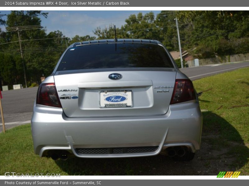 Ice Silver Metallic / Carbon Black 2014 Subaru Impreza WRX 4 Door