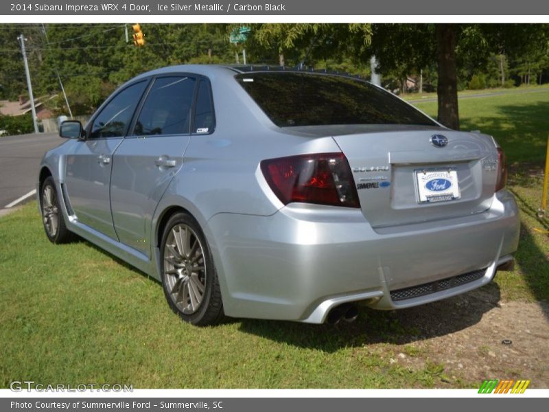 Ice Silver Metallic / Carbon Black 2014 Subaru Impreza WRX 4 Door