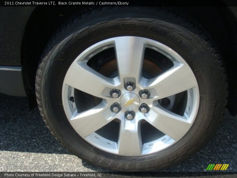 Black Granite Metallic / Cashmere/Ebony 2011 Chevrolet Traverse LTZ