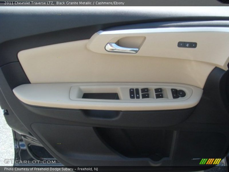 Black Granite Metallic / Cashmere/Ebony 2011 Chevrolet Traverse LTZ