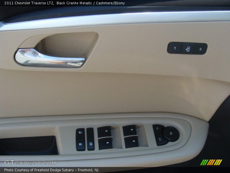 Black Granite Metallic / Cashmere/Ebony 2011 Chevrolet Traverse LTZ
