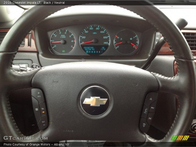  2010 Impala LT Steering Wheel