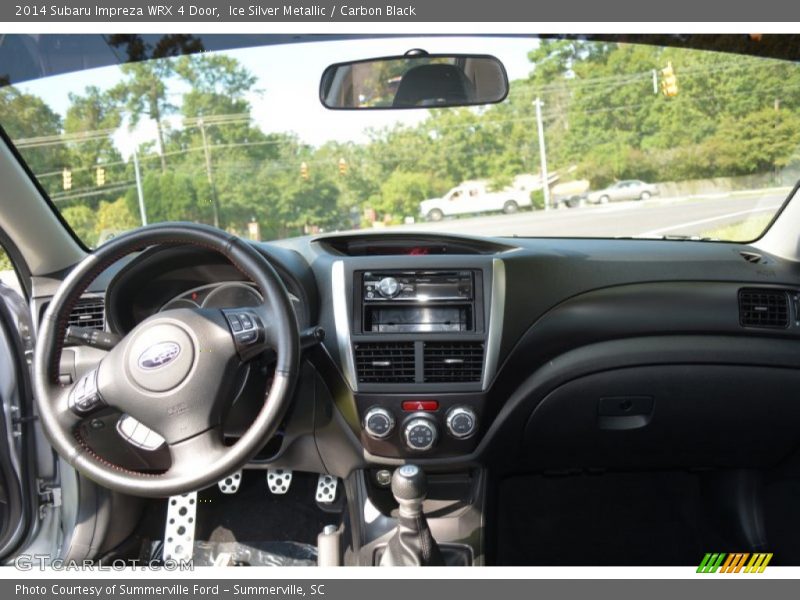 Ice Silver Metallic / Carbon Black 2014 Subaru Impreza WRX 4 Door