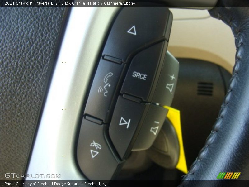 Black Granite Metallic / Cashmere/Ebony 2011 Chevrolet Traverse LTZ