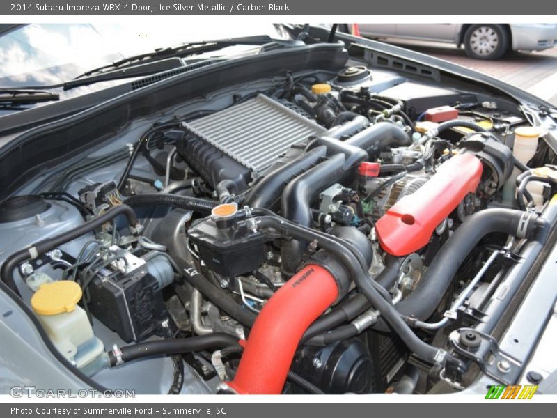 Ice Silver Metallic / Carbon Black 2014 Subaru Impreza WRX 4 Door