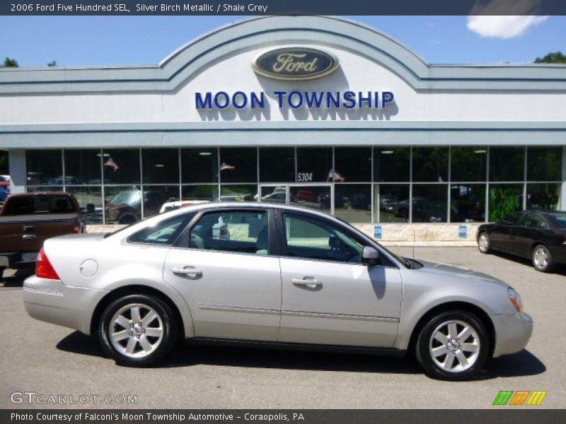Silver Birch Metallic / Shale Grey 2006 Ford Five Hundred SEL