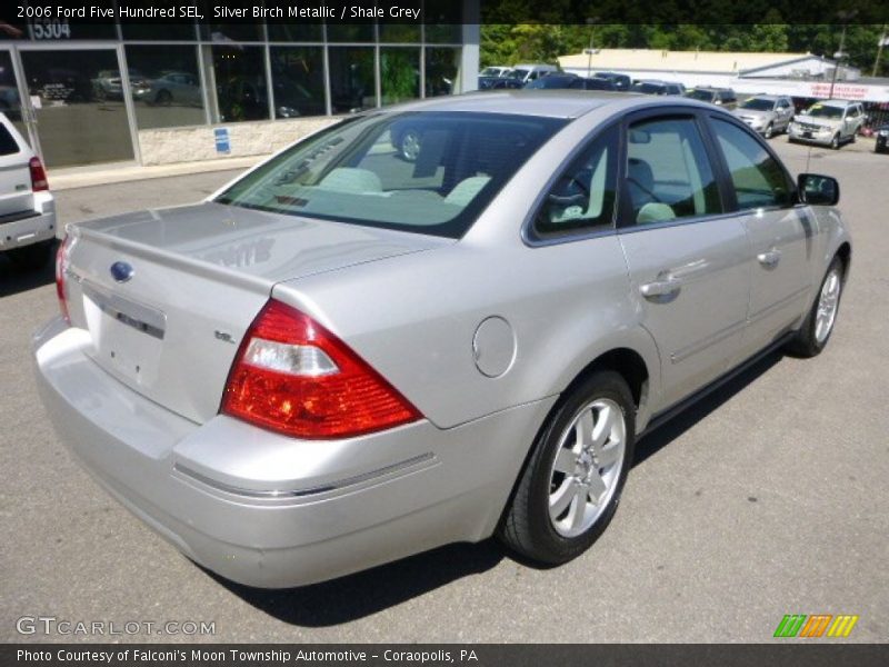 Silver Birch Metallic / Shale Grey 2006 Ford Five Hundred SEL