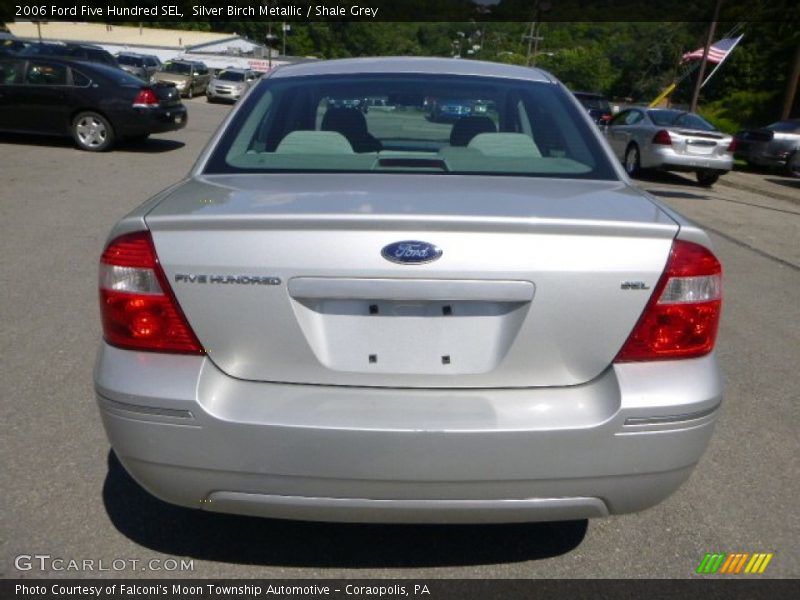 Silver Birch Metallic / Shale Grey 2006 Ford Five Hundred SEL