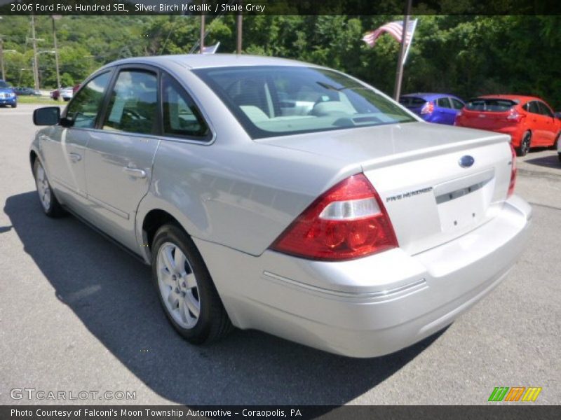 Silver Birch Metallic / Shale Grey 2006 Ford Five Hundred SEL