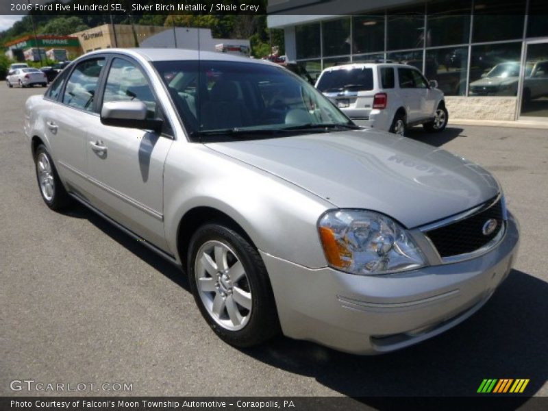 Silver Birch Metallic / Shale Grey 2006 Ford Five Hundred SEL