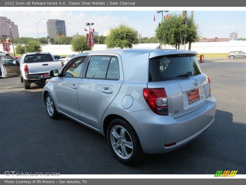 Classic Silver Metallic / Dark Charcoal 2012 Scion xD Release Series 4.0