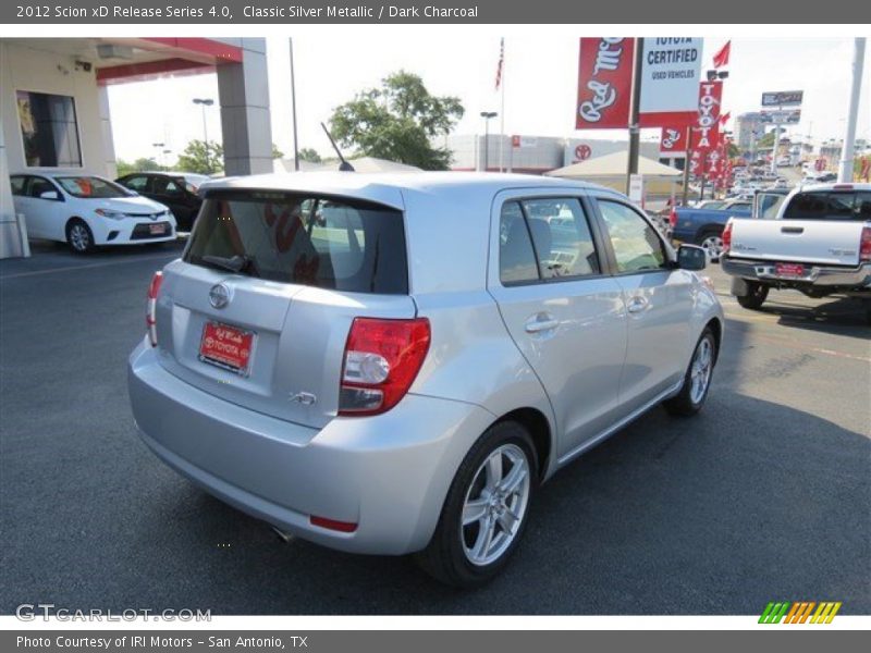 Classic Silver Metallic / Dark Charcoal 2012 Scion xD Release Series 4.0