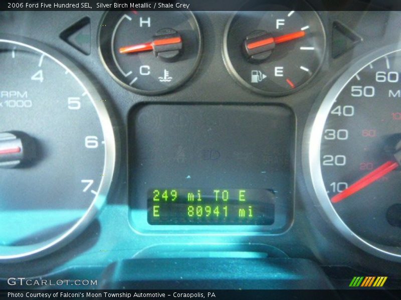 Silver Birch Metallic / Shale Grey 2006 Ford Five Hundred SEL
