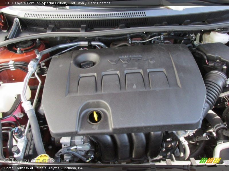 Hot Lava / Dark Charcoal 2013 Toyota Corolla S Special Edition