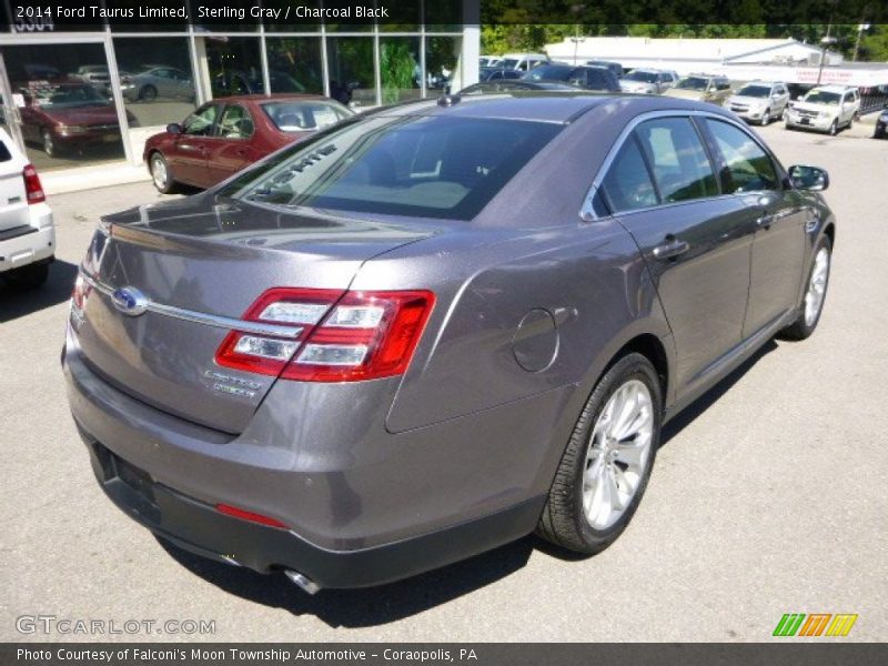 Sterling Gray / Charcoal Black 2014 Ford Taurus Limited