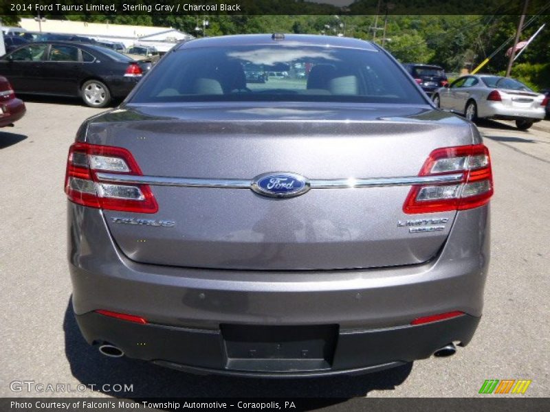 Sterling Gray / Charcoal Black 2014 Ford Taurus Limited