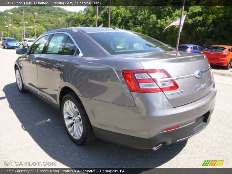 Sterling Gray / Charcoal Black 2014 Ford Taurus Limited