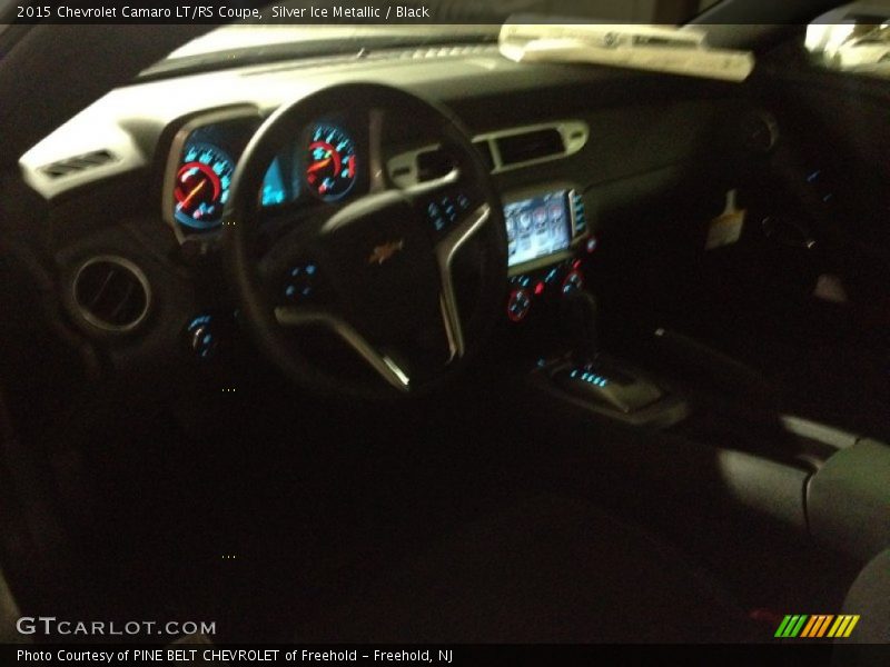 Silver Ice Metallic / Black 2015 Chevrolet Camaro LT/RS Coupe