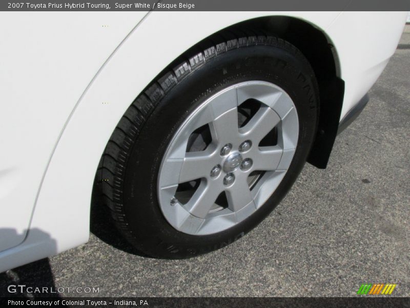 Super White / Bisque Beige 2007 Toyota Prius Hybrid Touring