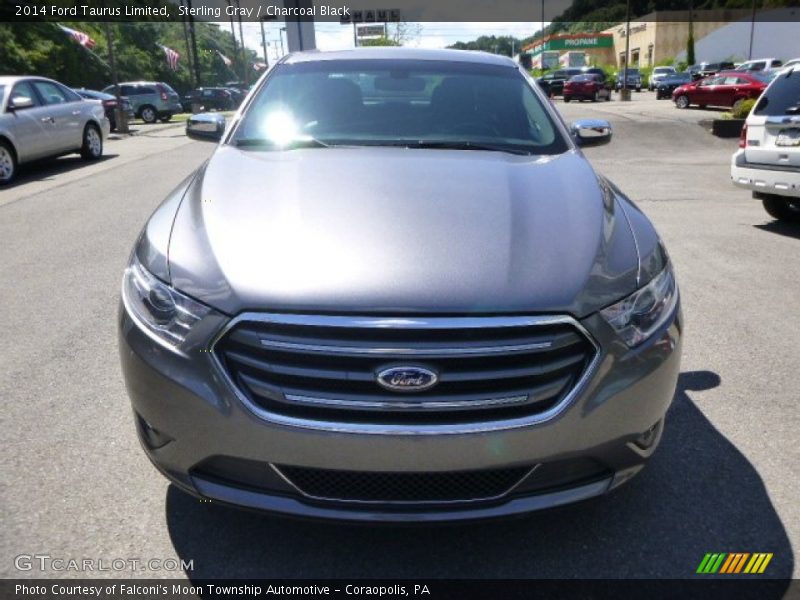 Sterling Gray / Charcoal Black 2014 Ford Taurus Limited