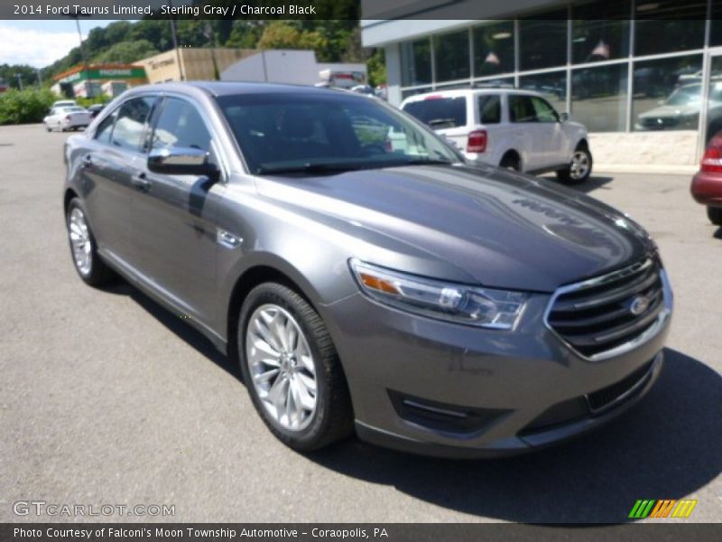 Sterling Gray / Charcoal Black 2014 Ford Taurus Limited