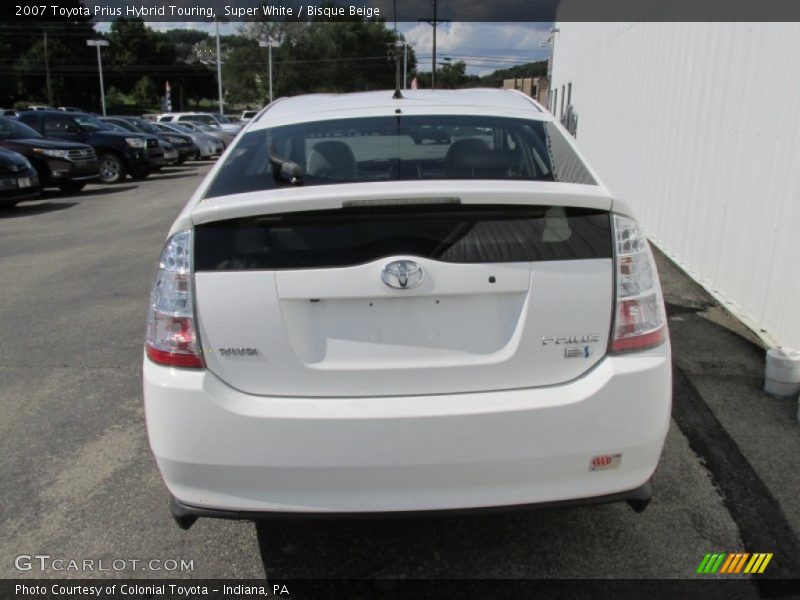 Super White / Bisque Beige 2007 Toyota Prius Hybrid Touring