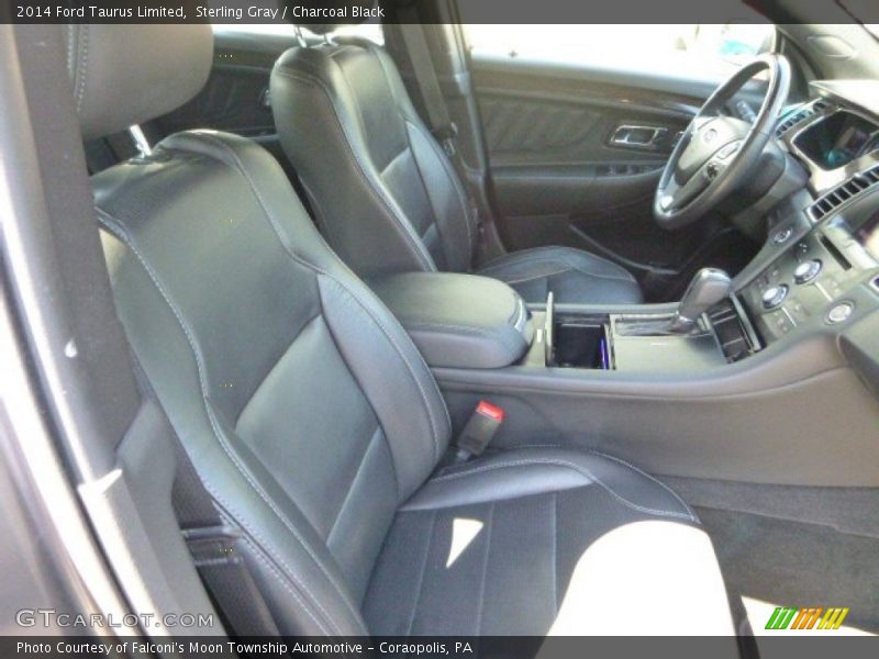 Sterling Gray / Charcoal Black 2014 Ford Taurus Limited
