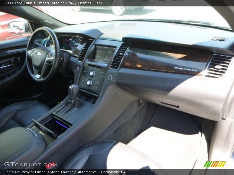 Sterling Gray / Charcoal Black 2014 Ford Taurus Limited
