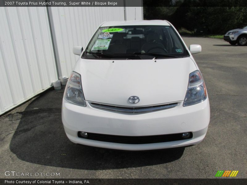 Super White / Bisque Beige 2007 Toyota Prius Hybrid Touring