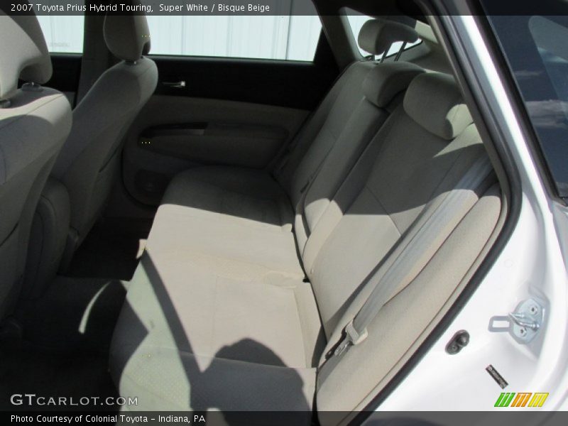 Super White / Bisque Beige 2007 Toyota Prius Hybrid Touring