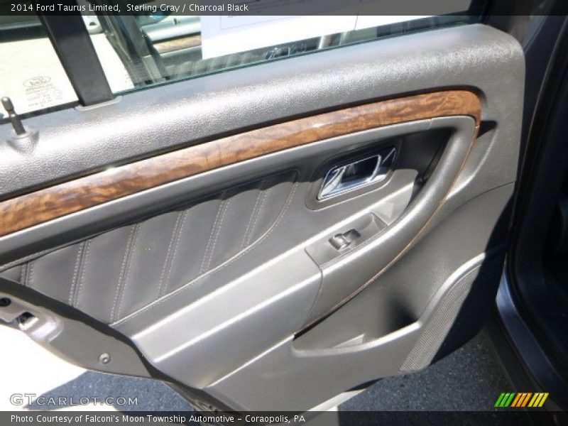 Sterling Gray / Charcoal Black 2014 Ford Taurus Limited
