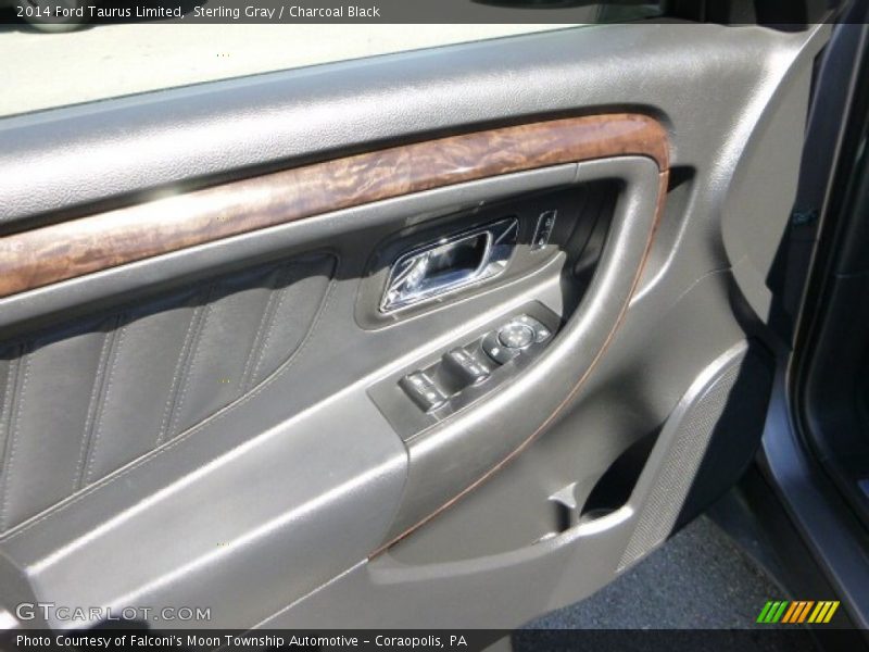 Sterling Gray / Charcoal Black 2014 Ford Taurus Limited