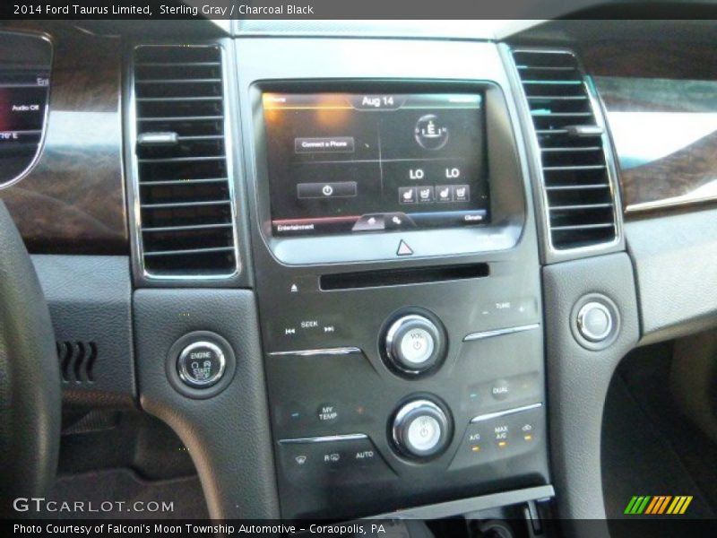 Sterling Gray / Charcoal Black 2014 Ford Taurus Limited